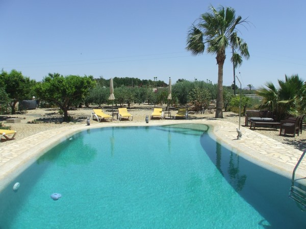 The Old Stables holiday rental at Finca Arboleda with private garden and shared pool in Vera, Almería