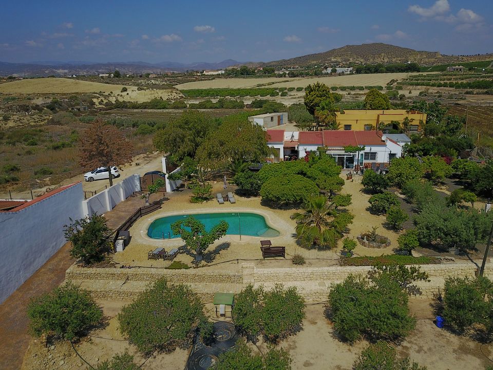 Aerial view of Finca Arboleda